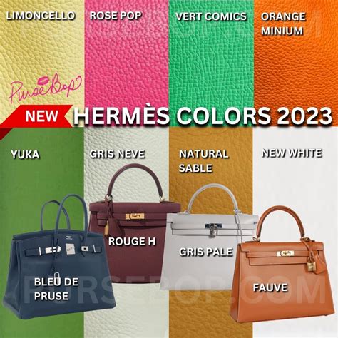 hermes tri color birkin|hermes luggage color chart.